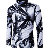 PaintingArt - Long Sleeves Shirt for Men - Sarman Fashion - Wholesale Clothing Fashion Brand for Men from Canada