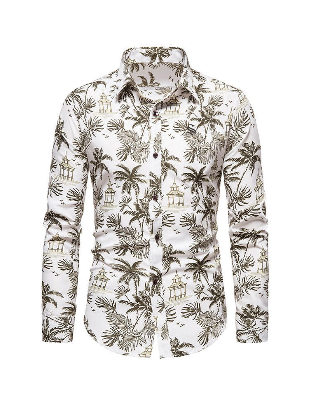 Palm - Long Sleeves Shirt for Men - Sarman Fashion - Wholesale Clothing Fashion Brand for Men from Canada