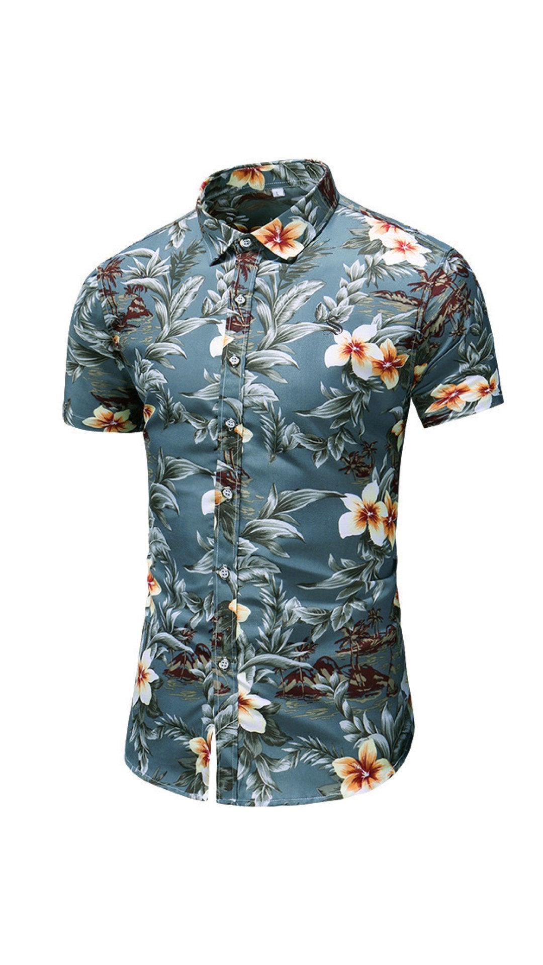 Park - Short Sleeves Shirt for Men - Sarman Fashion - Wholesale Clothing Fashion Brand for Men from Canada
