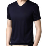 PeaceV - V-Neck T-Shirt for Men - Sarman Fashion - Wholesale Clothing Fashion Brand for Men from Canada