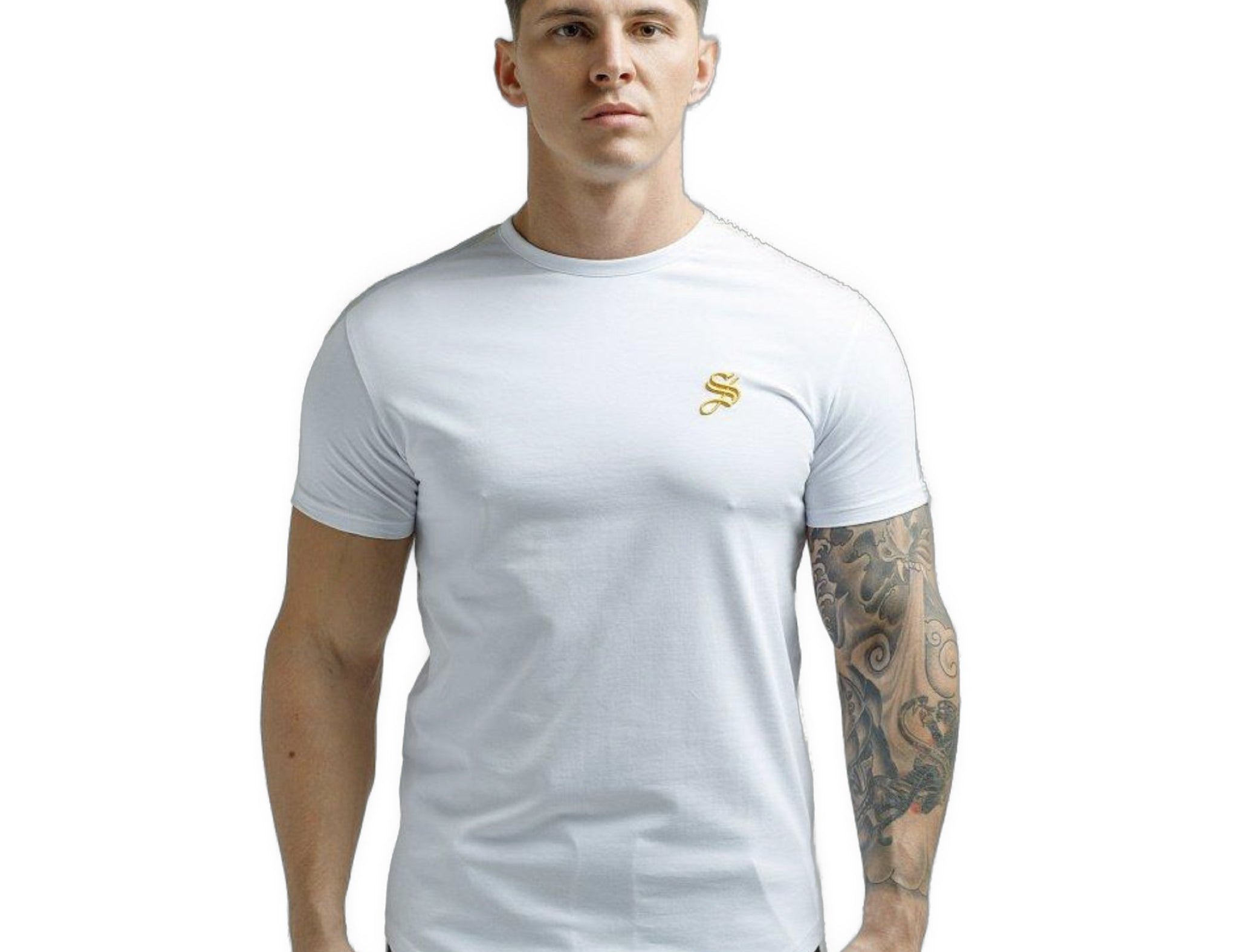 Perfect - White T-Shirt for Men (PRE-ORDER DISPATCH DATE 25 September 2024) - Sarman Fashion - Wholesale Clothing Fashion Brand for Men from Canada