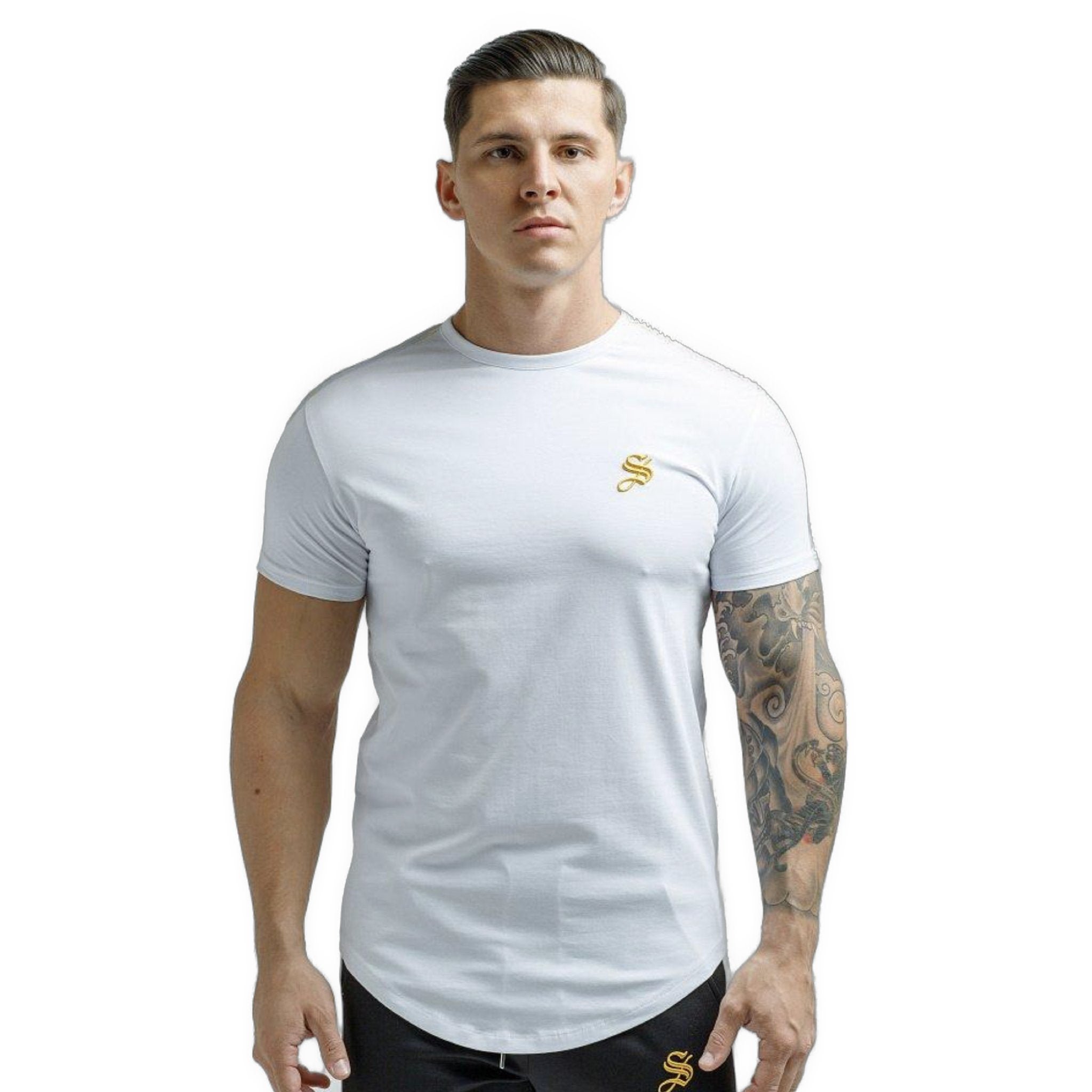 Perfect - White T-Shirt for Men (PRE-ORDER DISPATCH DATE 25 September 2024) - Sarman Fashion - Wholesale Clothing Fashion Brand for Men from Canada