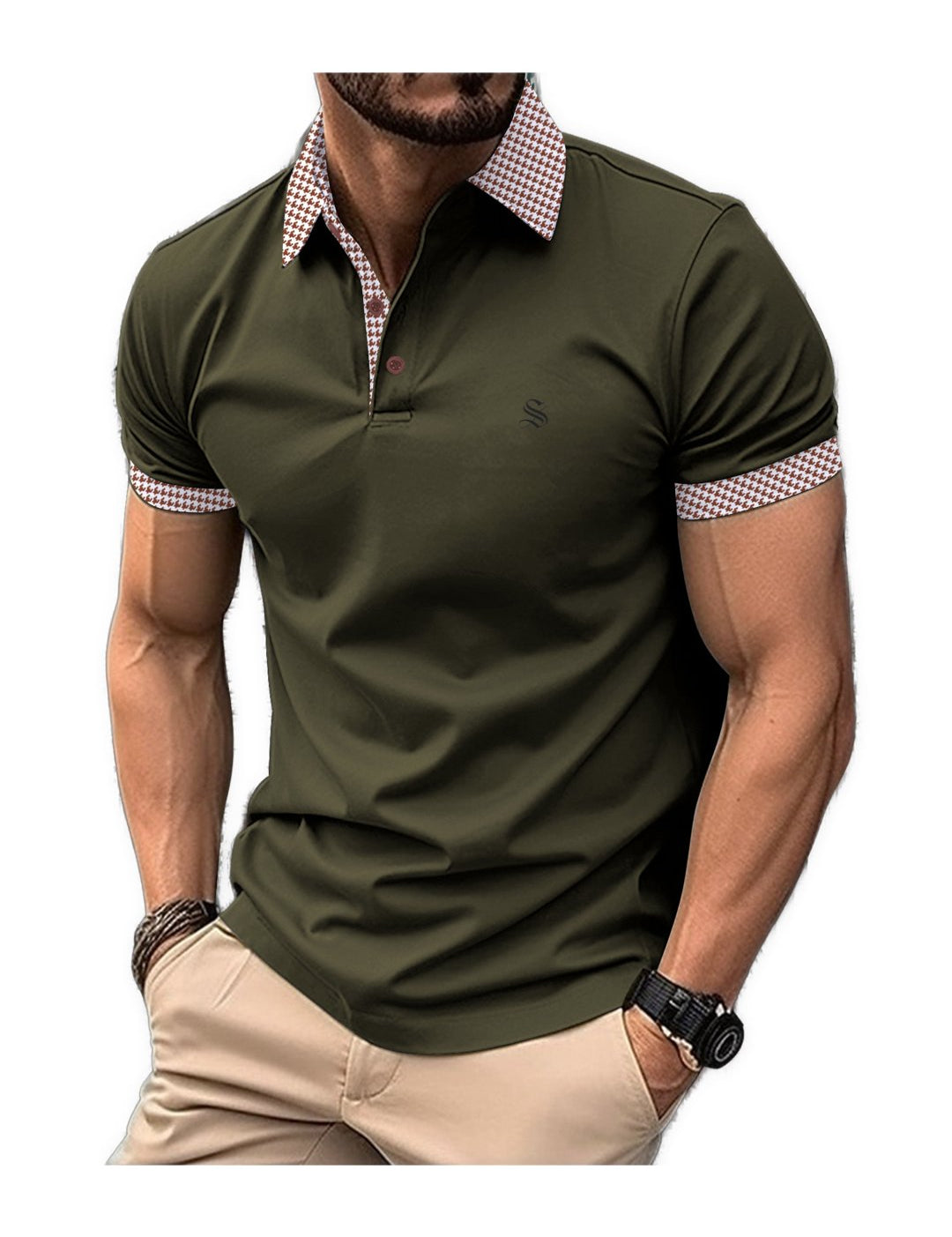 Pina - Polo Shirt for Men - Sarman Fashion - Wholesale Clothing Fashion Brand for Men from Canada