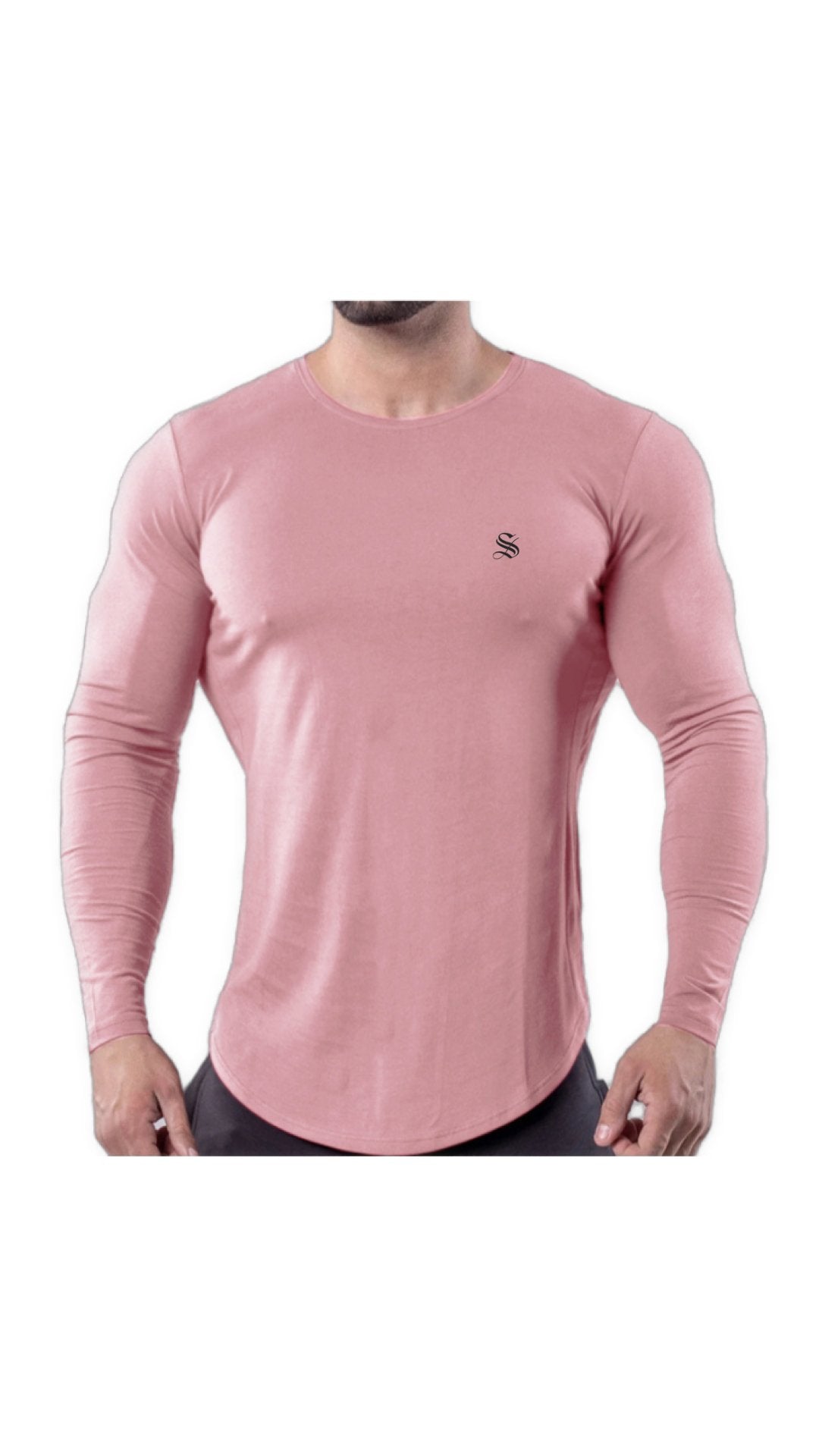Pinkuimsya - Long Sleeve Shirt for Men - Sarman Fashion - Wholesale Clothing Fashion Brand for Men from Canada