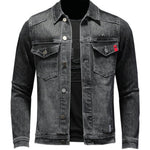 Pizduite - Long Sleeve Jeans Jacket for Men - Sarman Fashion - Wholesale Clothing Fashion Brand for Men from Canada