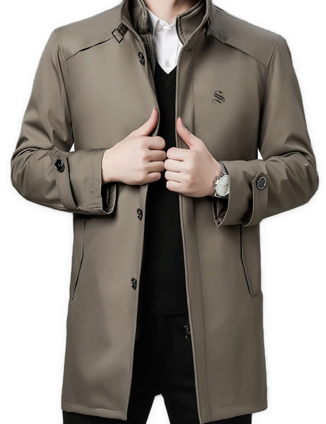 Plodua - Jacket for Men - Sarman Fashion - Wholesale Clothing Fashion Brand for Men from Canada