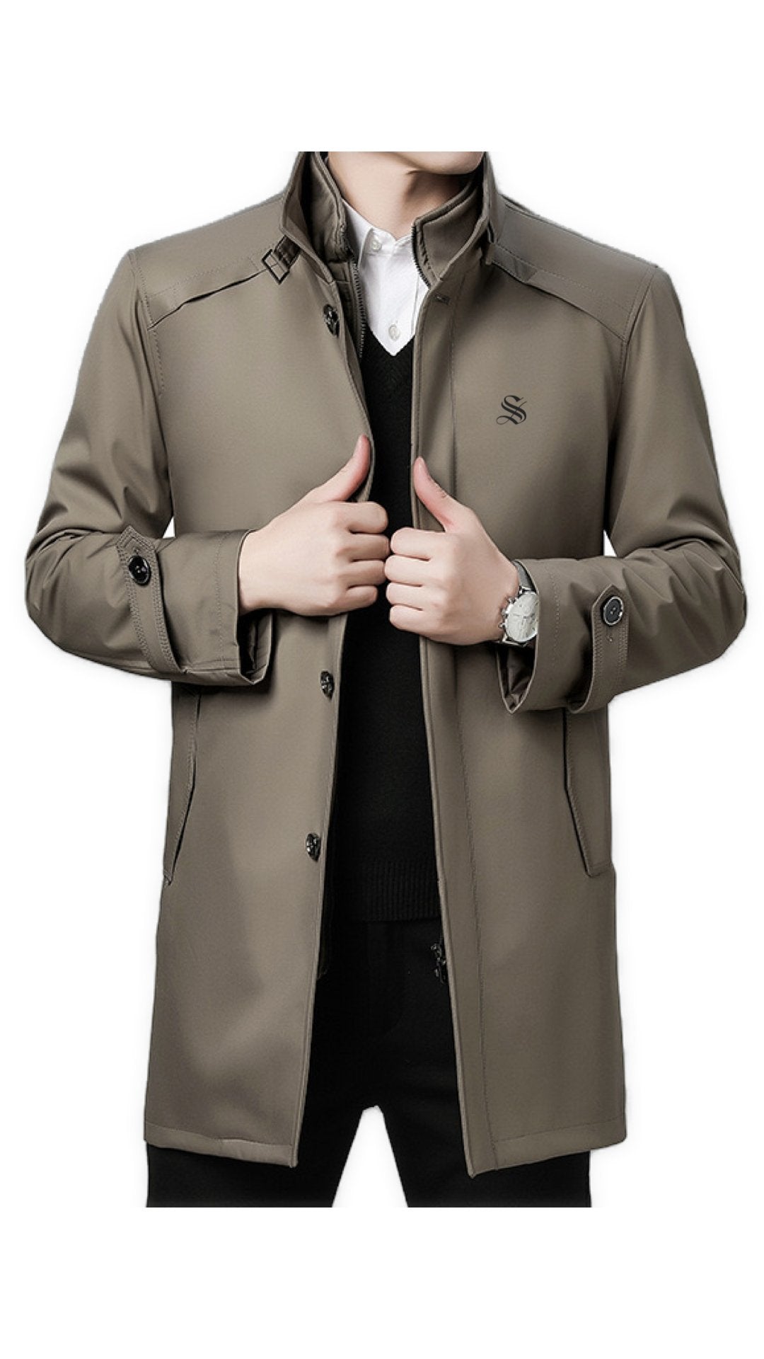 Plodua - Jacket for Men - Sarman Fashion - Wholesale Clothing Fashion Brand for Men from Canada