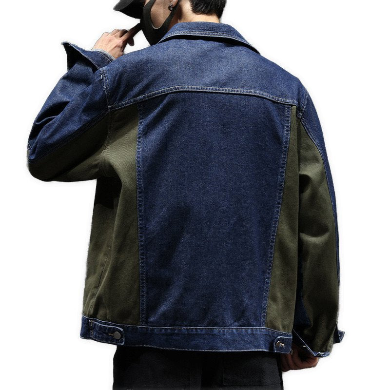 POIY - Long Sleeve Jeans Jacket for Men - Sarman Fashion - Wholesale Clothing Fashion Brand for Men from Canada