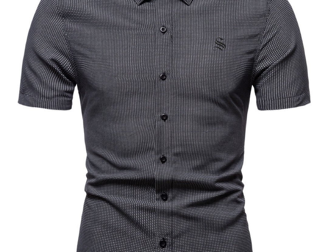 PORU - Short Sleeves Shirt for Men - Sarman Fashion - Wholesale Clothing Fashion Brand for Men from Canada