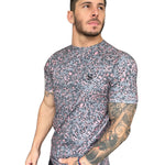 Predator - Pink T-shirt for Men - Sarman Fashion - Wholesale Clothing Fashion Brand for Men from Canada