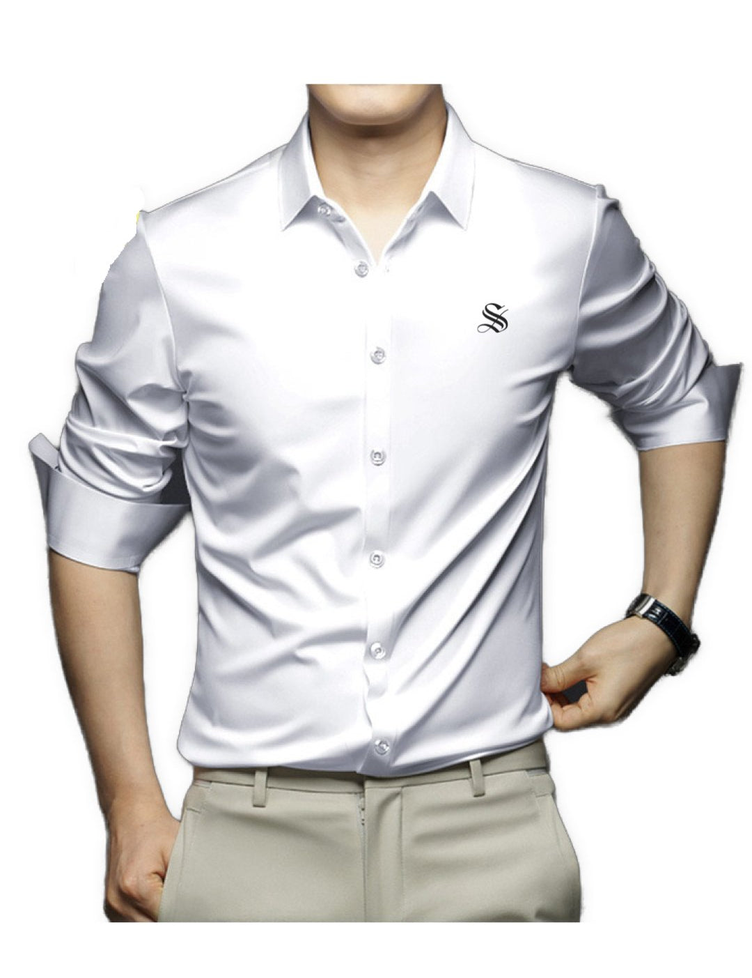 Premuski - Long Sleeves Shirt for Men - Sarman Fashion - Wholesale Clothing Fashion Brand for Men from Canada
