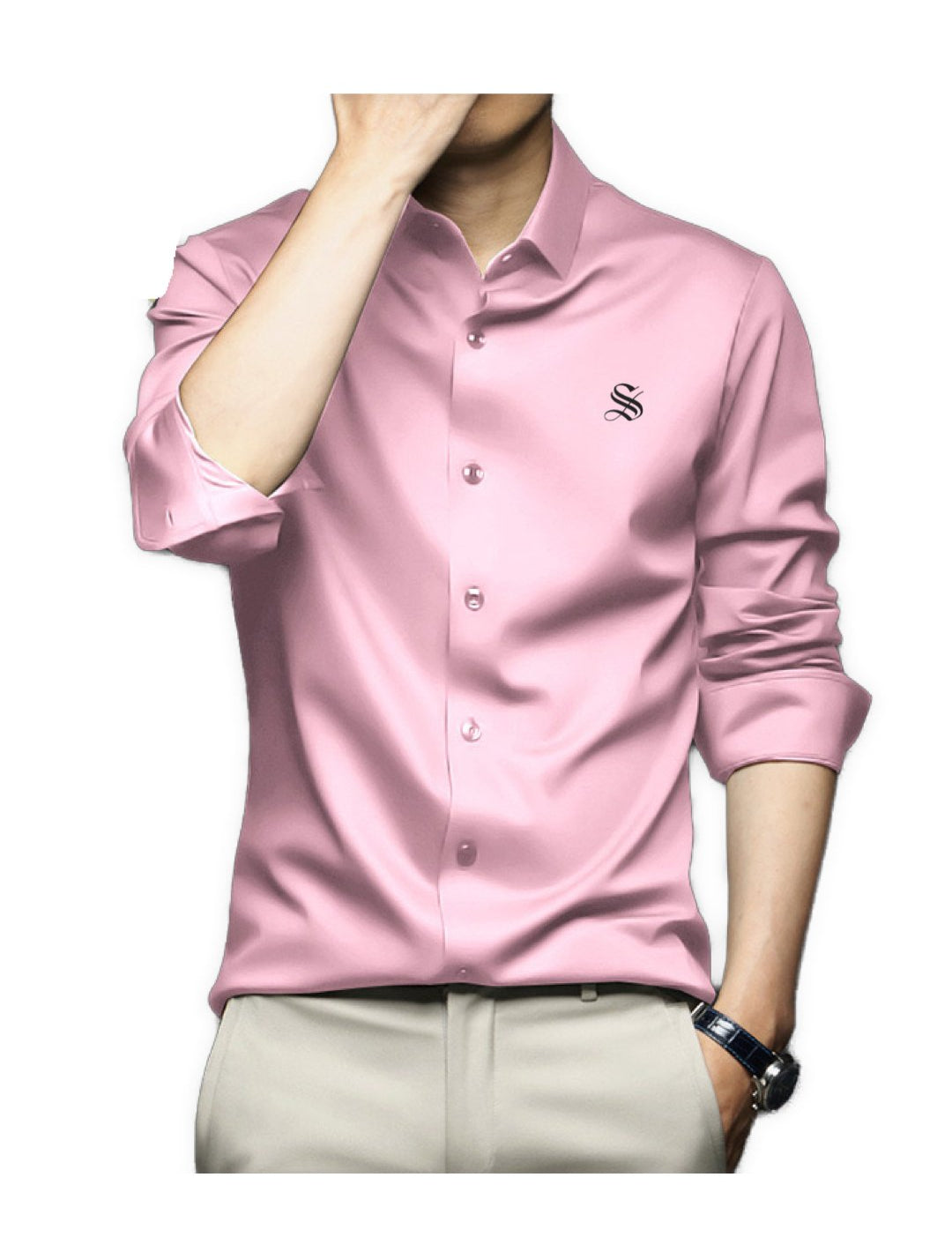 Premuski - Long Sleeves Shirt for Men - Sarman Fashion - Wholesale Clothing Fashion Brand for Men from Canada