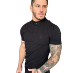 Prestige - Black T-shirt for Men (PRE-ORDER DISPATCH DATE 15 April 2023) - Sarman Fashion - Wholesale Clothing Fashion Brand for Men from Canada