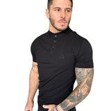 Prestige - Black T-shirt for Men (PRE-ORDER DISPATCH DATE 15 April 2023) - Sarman Fashion - Wholesale Clothing Fashion Brand for Men from Canada