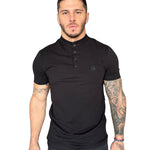 Prestige - Black T-shirt for Men (PRE-ORDER DISPATCH DATE 15 April 2023) - Sarman Fashion - Wholesale Clothing Fashion Brand for Men from Canada