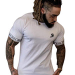 Pure - White T-shirt for Men - Sarman Fashion - Wholesale Clothing Fashion Brand for Men from Canada