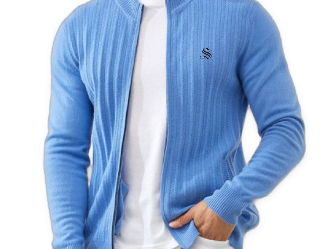 PureCashmere 2 - Track Top for Men - Sarman Fashion - Wholesale Clothing Fashion Brand for Men from Canada