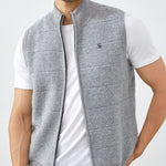 PureCashmere 3 - Sleeveless Track Top for Men - Sarman Fashion - Wholesale Clothing Fashion Brand for Men from Canada