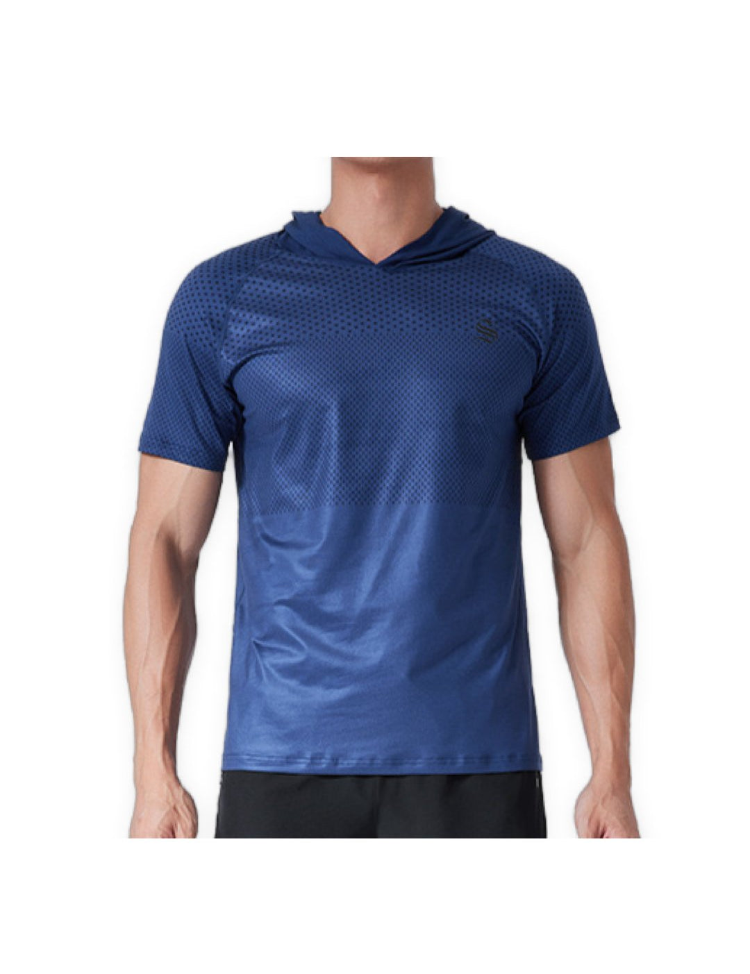 Pyramid - Hood T-shirt for Men - Sarman Fashion - Wholesale Clothing Fashion Brand for Men from Canada
