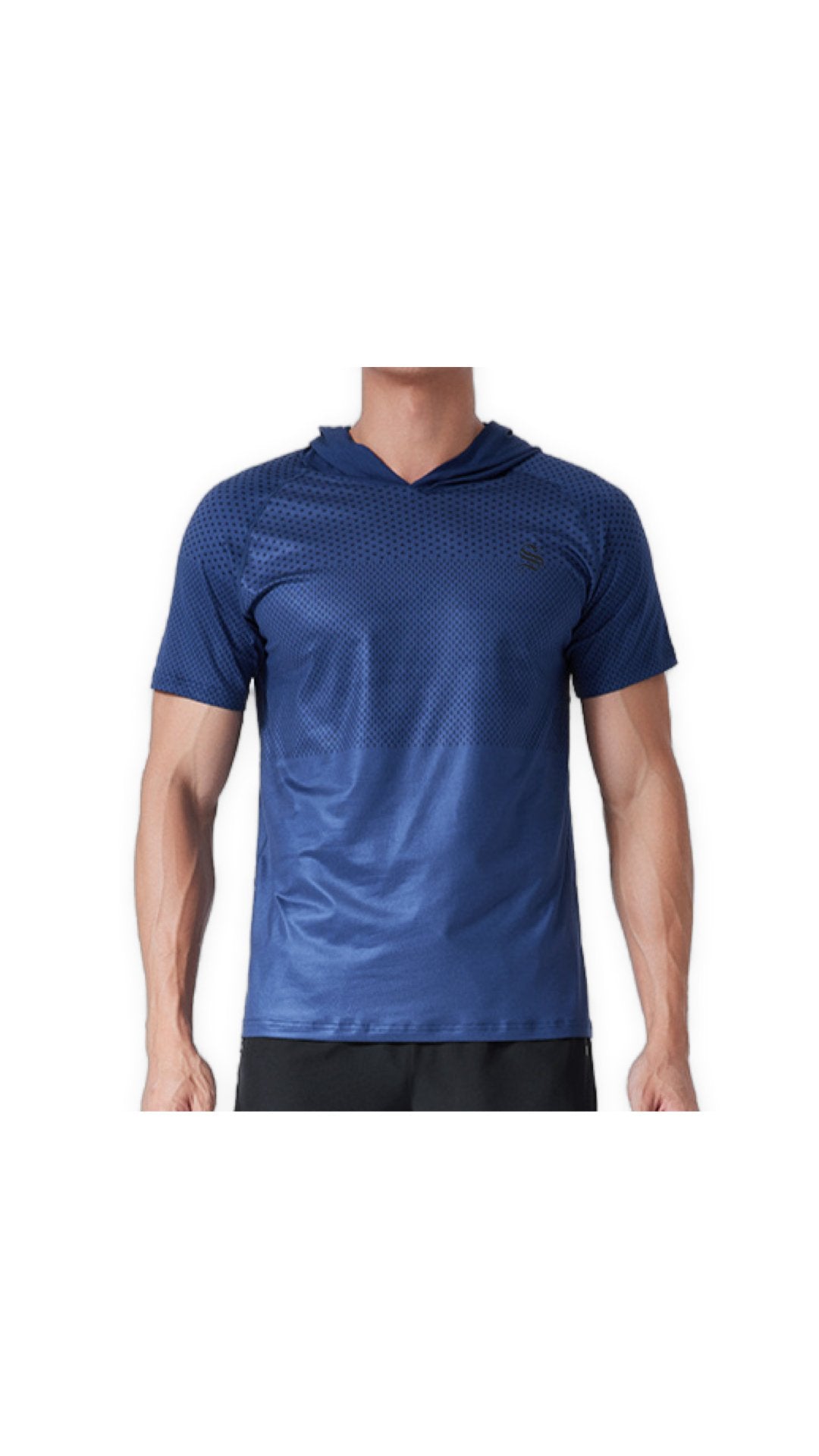 Pyramid - Hood T-shirt for Men - Sarman Fashion - Wholesale Clothing Fashion Brand for Men from Canada