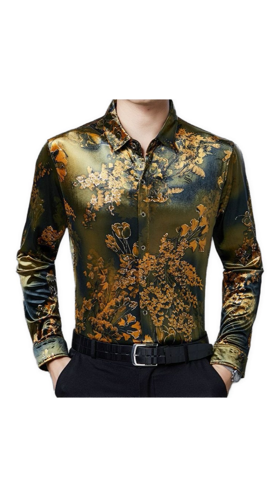 Qizma - Long Sleeves Shirt for Men - Sarman Fashion - Wholesale Clothing Fashion Brand for Men from Canada