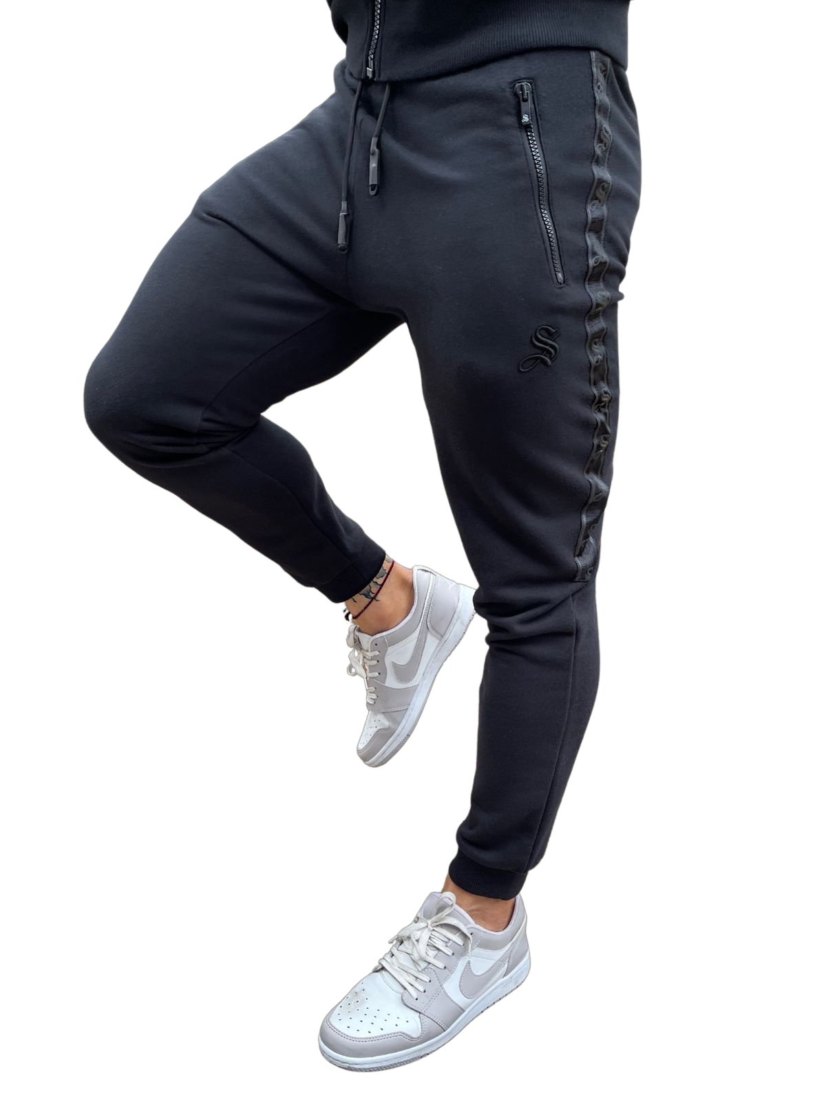 Mens Side Stripe Drawstring Contrast Jogger Pants Men Hip Hop Trackpants  For Streetwear And Jogging From Hongzhang, $17.32 | DHgate.Com