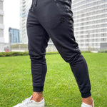 Raid - Black Track Pant for Men (PRE-ORDER DISPATCH DATE 25 DECEMBER 2021) - Sarman Fashion - Wholesale Clothing Fashion Brand for Men from Canada