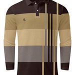 Rainblow - Long Sleeves Polo Shirt for Men - Sarman Fashion - Wholesale Clothing Fashion Brand for Men from Canada