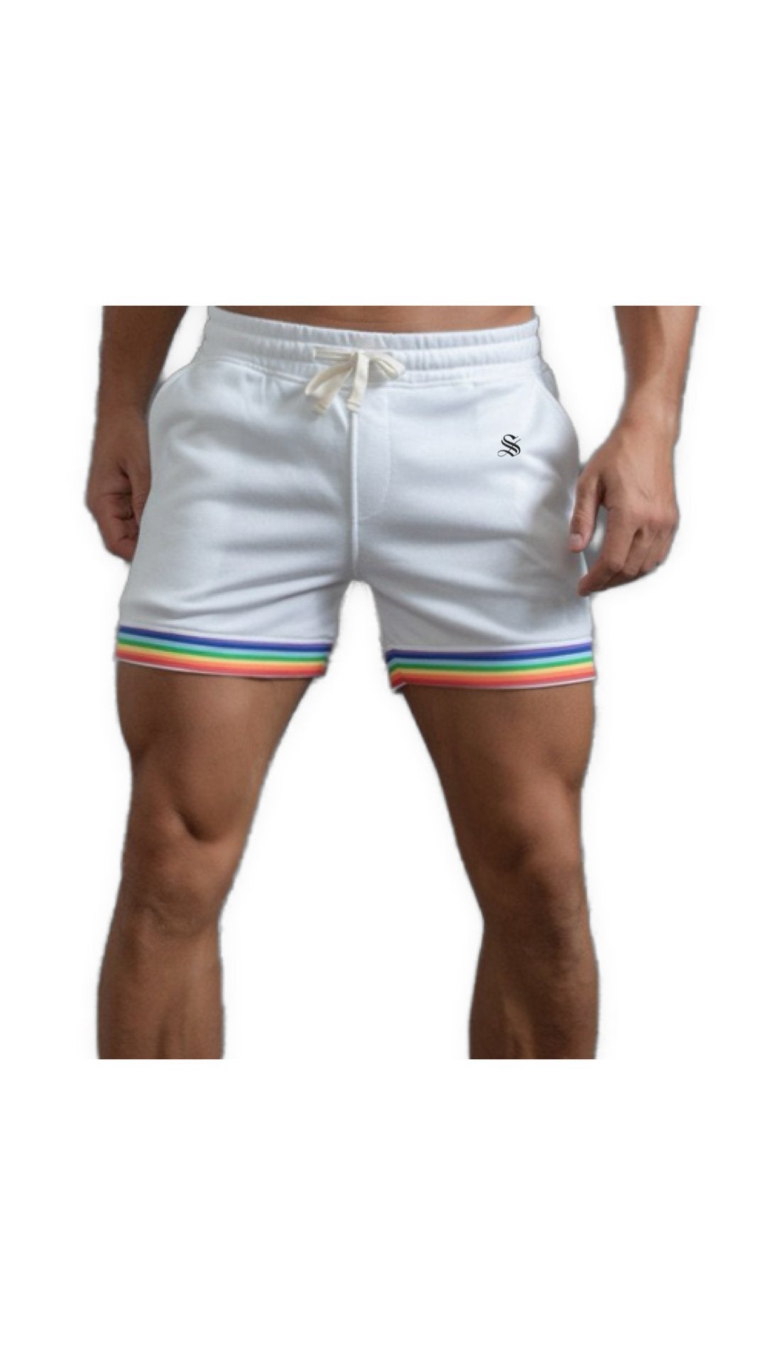 Rainbow - Shorts for Men - Sarman Fashion - Wholesale Clothing Fashion Brand for Men from Canada