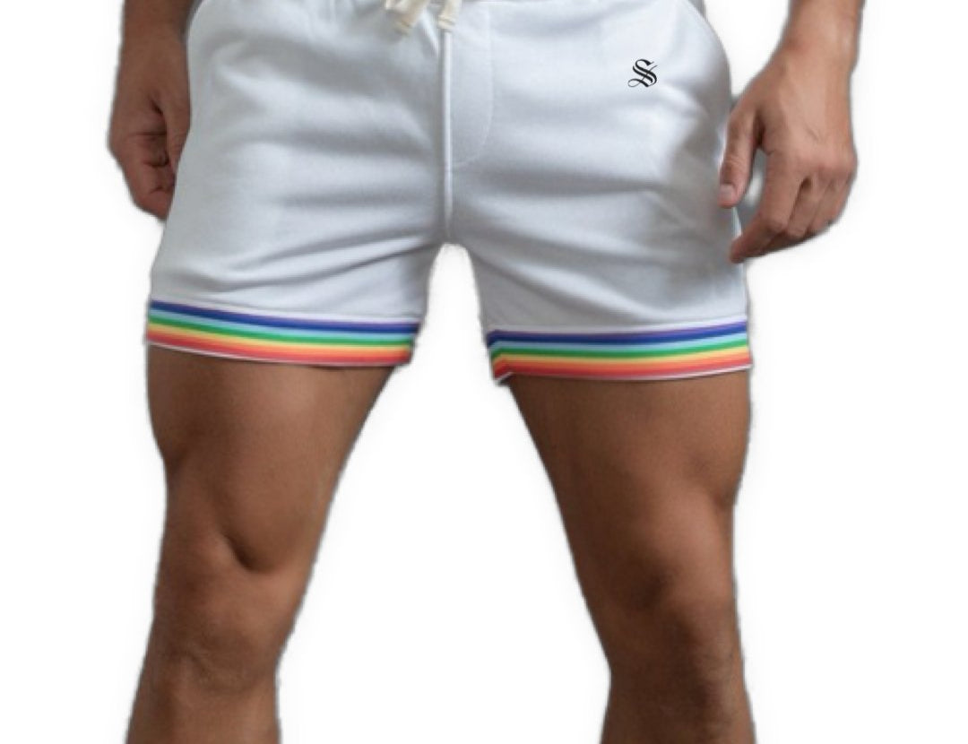 Rainbow - Shorts for Men - Sarman Fashion - Wholesale Clothing Fashion Brand for Men from Canada