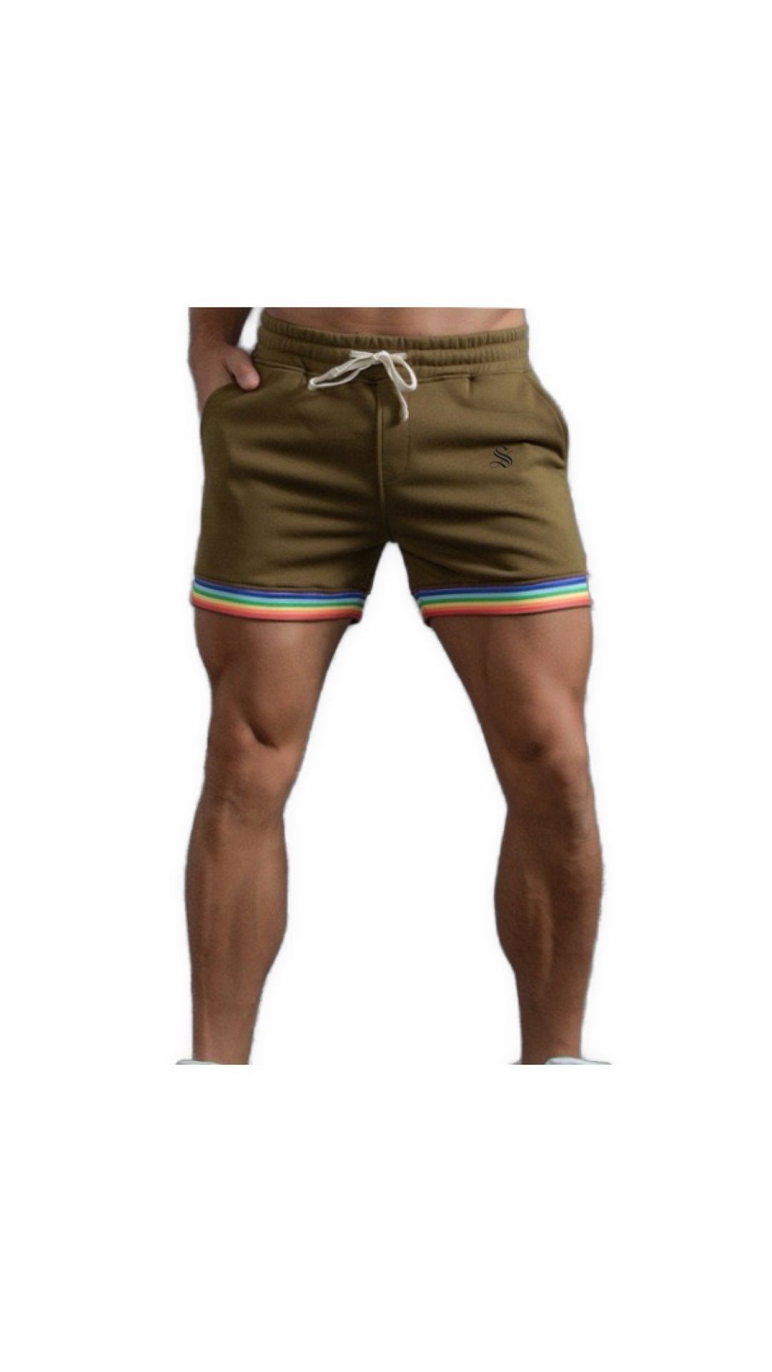 Rainbow - Shorts for Men - Sarman Fashion - Wholesale Clothing Fashion Brand for Men from Canada