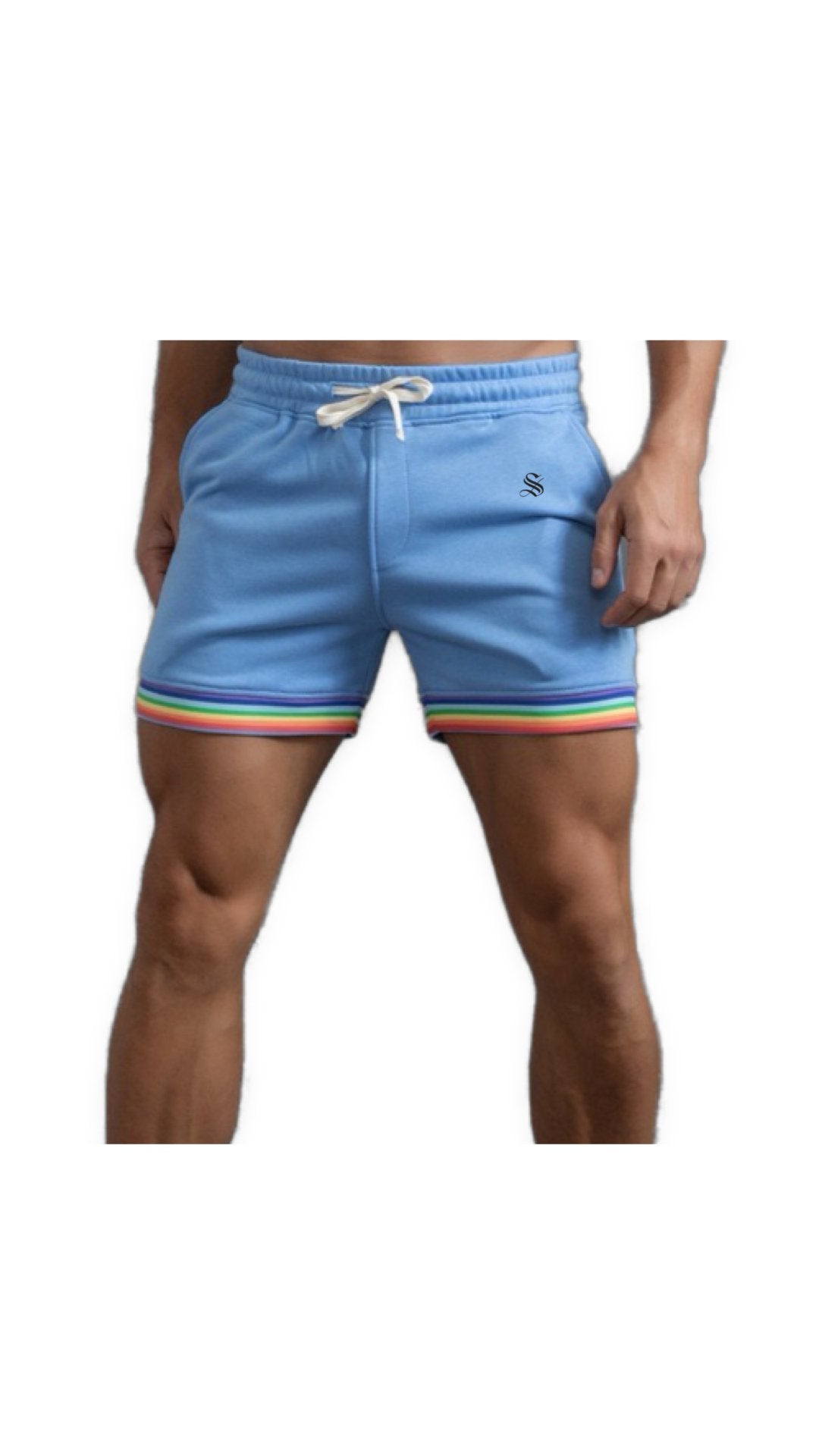 Rainbow - Shorts for Men - Sarman Fashion - Wholesale Clothing Fashion Brand for Men from Canada