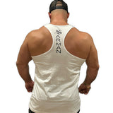 Ranch - White Tank Top for Men - Sarman Fashion - Wholesale Clothing Fashion Brand for Men from Canada