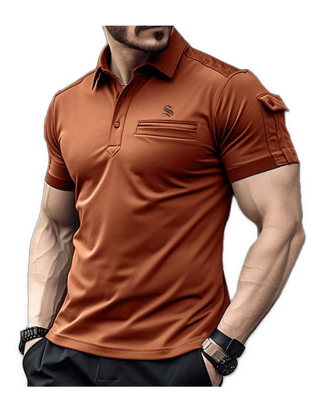 Rawar - Polo Shirt for Men - Sarman Fashion - Wholesale Clothing Fashion Brand for Men from Canada
