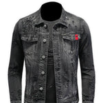 Razdelinka - Long Sleeve Jeans Jacket for Men - Sarman Fashion - Wholesale Clothing Fashion Brand for Men from Canada