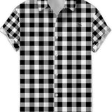 Reduma - Short Sleeves Shirt for Men - Sarman Fashion - Wholesale Clothing Fashion Brand for Men from Canada