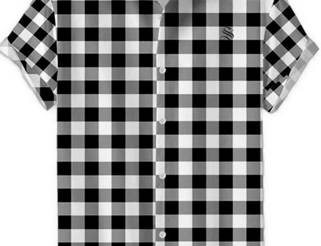 Reduma - Short Sleeves Shirt for Men - Sarman Fashion - Wholesale Clothing Fashion Brand for Men from Canada