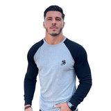 Resonance - Grey/Black Long Sleeve Shirt for Men - Sarman Fashion - Wholesale Clothing Fashion Brand for Men from Canada