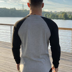 Resonance - Grey/Black Long Sleeve Shirt for Men (PRE-ORDER DISPATCH DATE 25 SEPTEMBER) - Sarman Fashion - Wholesale Clothing Fashion Brand for Men from Canada