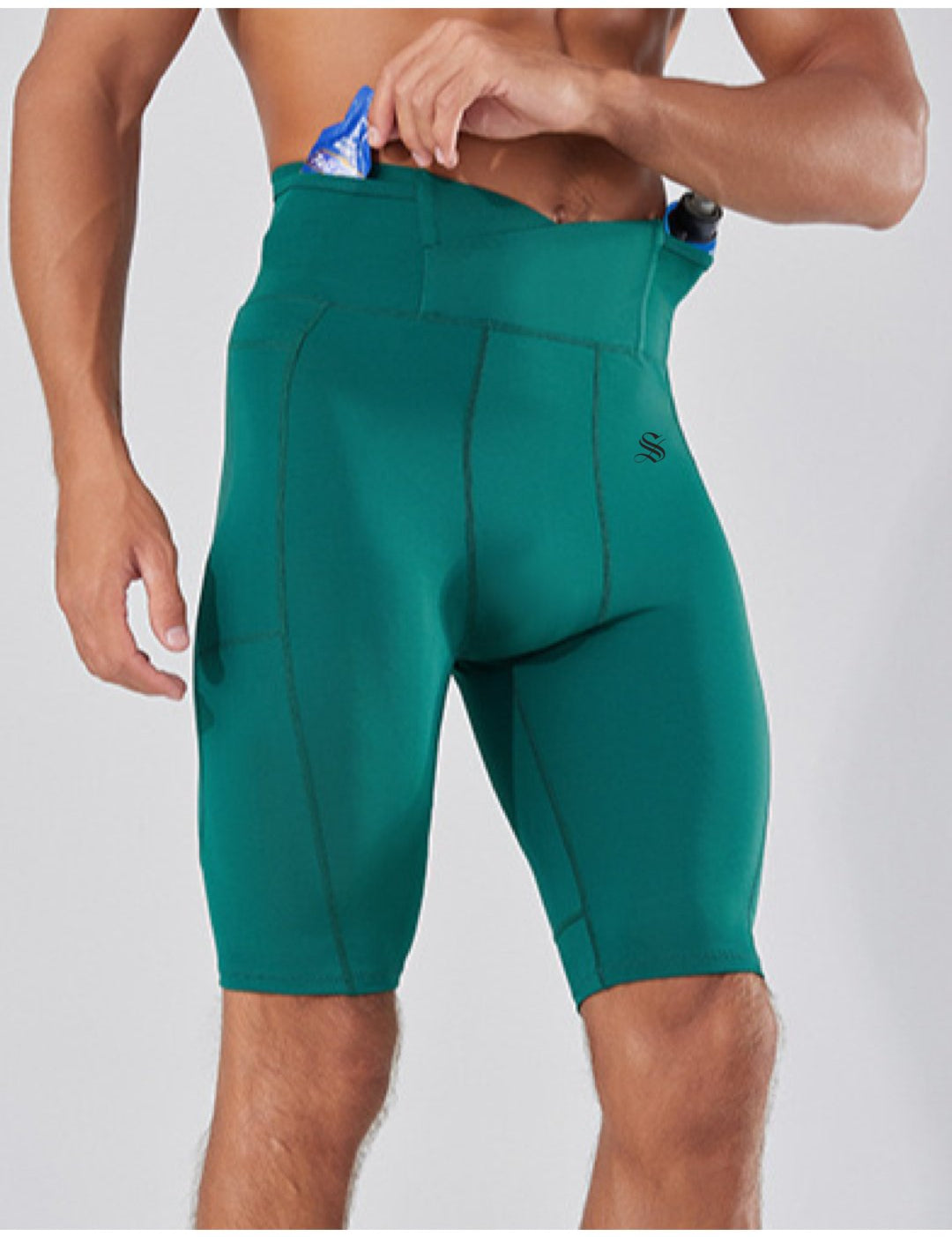 RizzJizz - Leggings Shorts for Men - Sarman Fashion - Wholesale Clothing Fashion Brand for Men from Canada