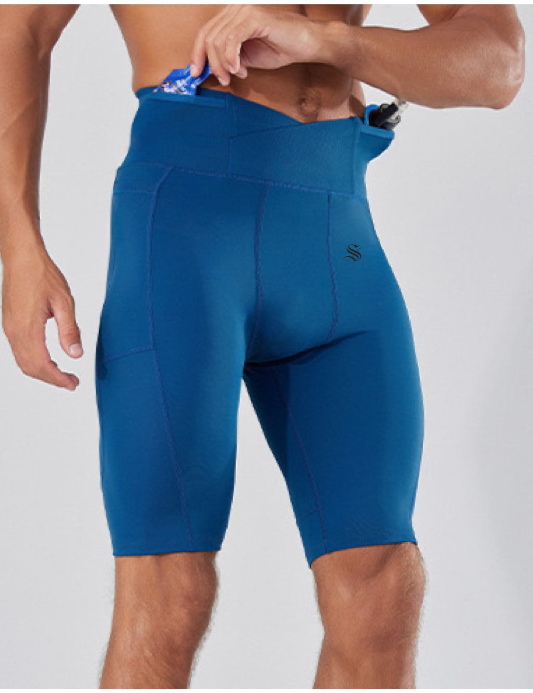RizzJizz - Leggings Shorts for Men - Sarman Fashion - Wholesale Clothing Fashion Brand for Men from Canada