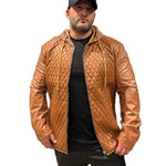 Robin 2 - Brown Jacket for Men - Sarman Fashion - Wholesale Clothing Fashion Brand for Men from Canada
