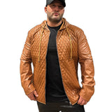Robin 2 - Brown Jacket for Men - Sarman Fashion - Wholesale Clothing Fashion Brand for Men from Canada