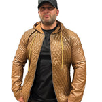 Robin 5 - Brown Jacket for Men - Sarman Fashion - Wholesale Clothing Fashion Brand for Men from Canada