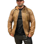 Robin 5 - Brown Jacket for Men - Sarman Fashion - Wholesale Clothing Fashion Brand for Men from Canada