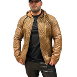 Robin 5 - Brown Jacket for Men - Sarman Fashion - Wholesale Clothing Fashion Brand for Men from Canada
