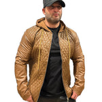 Robin 5 - Brown Jacket for Men - Sarman Fashion - Wholesale Clothing Fashion Brand for Men from Canada
