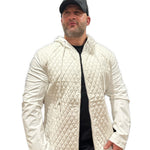 Robin 6 - White Jacket for Men - Sarman Fashion - Wholesale Clothing Fashion Brand for Men from Canada