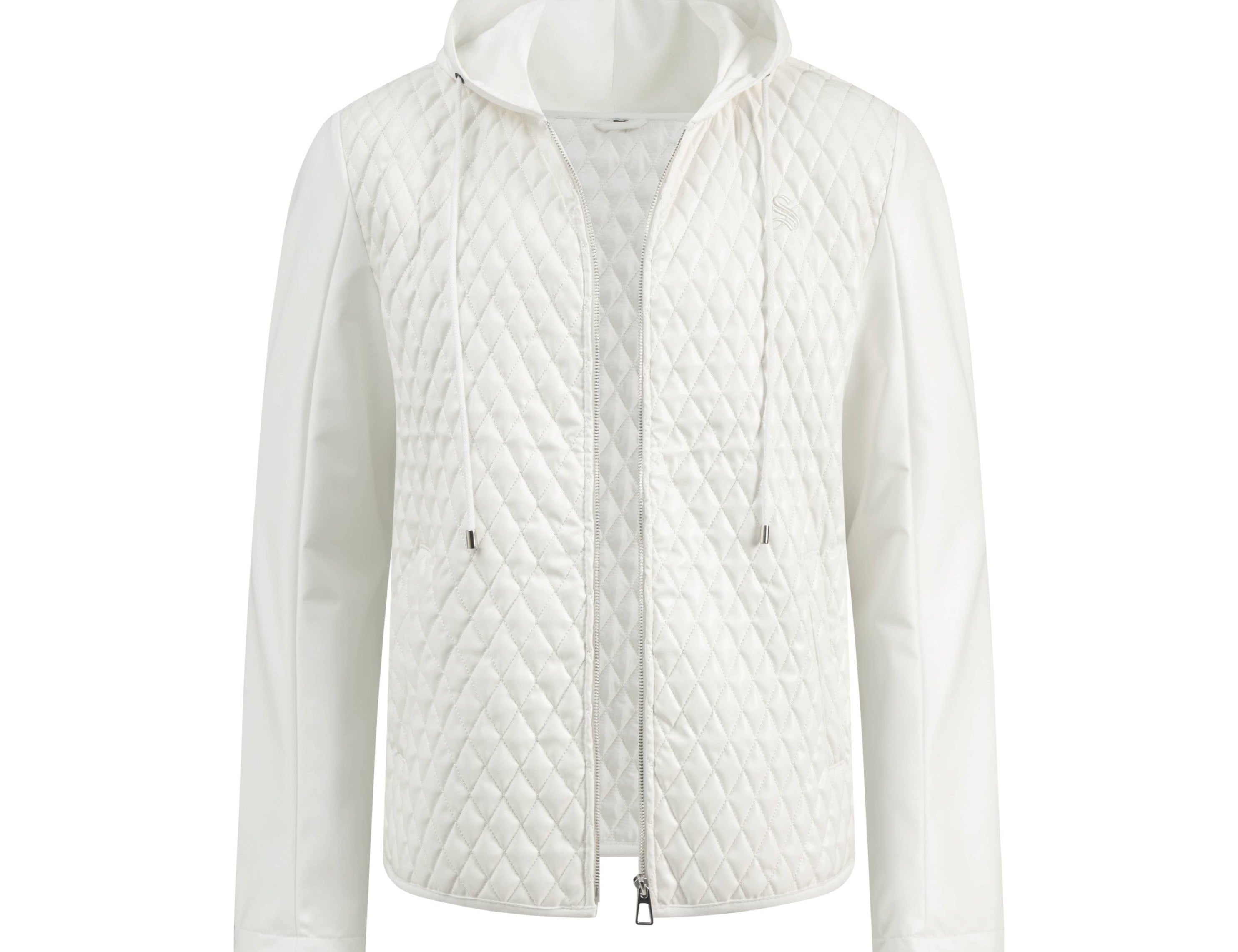 Robin 6 - White Jacket for Men (PRE-ORDER DISPATCH DATE 15 AUGUST 2023) - Sarman Fashion - Wholesale Clothing Fashion Brand for Men from Canada