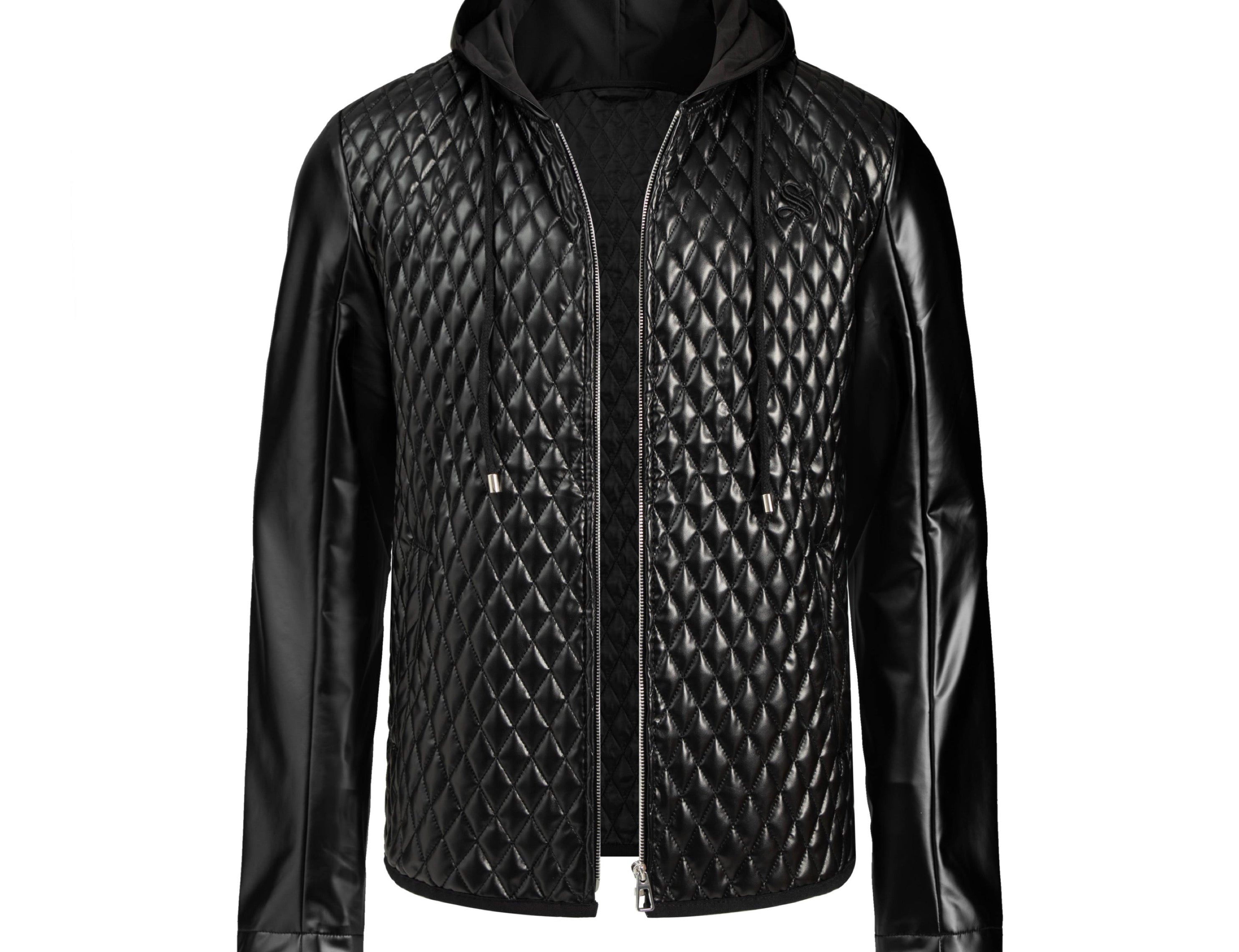 Robin 7- Black Jacket for Men - Sarman Fashion - Wholesale Clothing Fashion Brand for Men from Canada
